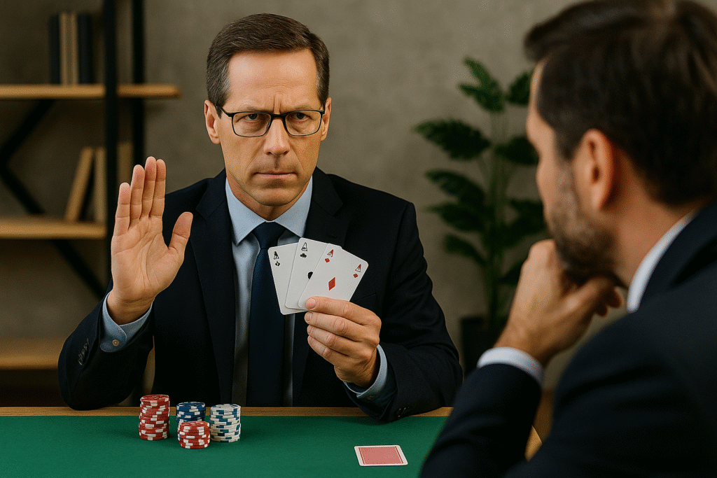 Bluff or Build Trust? What Poker Teaches About Communication in Business